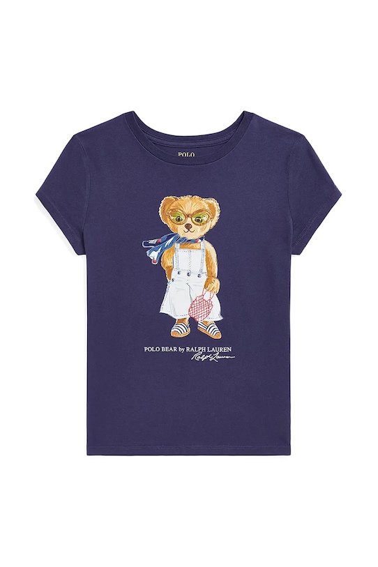 Детская хлопковая футболка Polo Ralph Lauren, темно-синий
Детская хлопковая футболка Polo Ralph Lauren, темно-синий