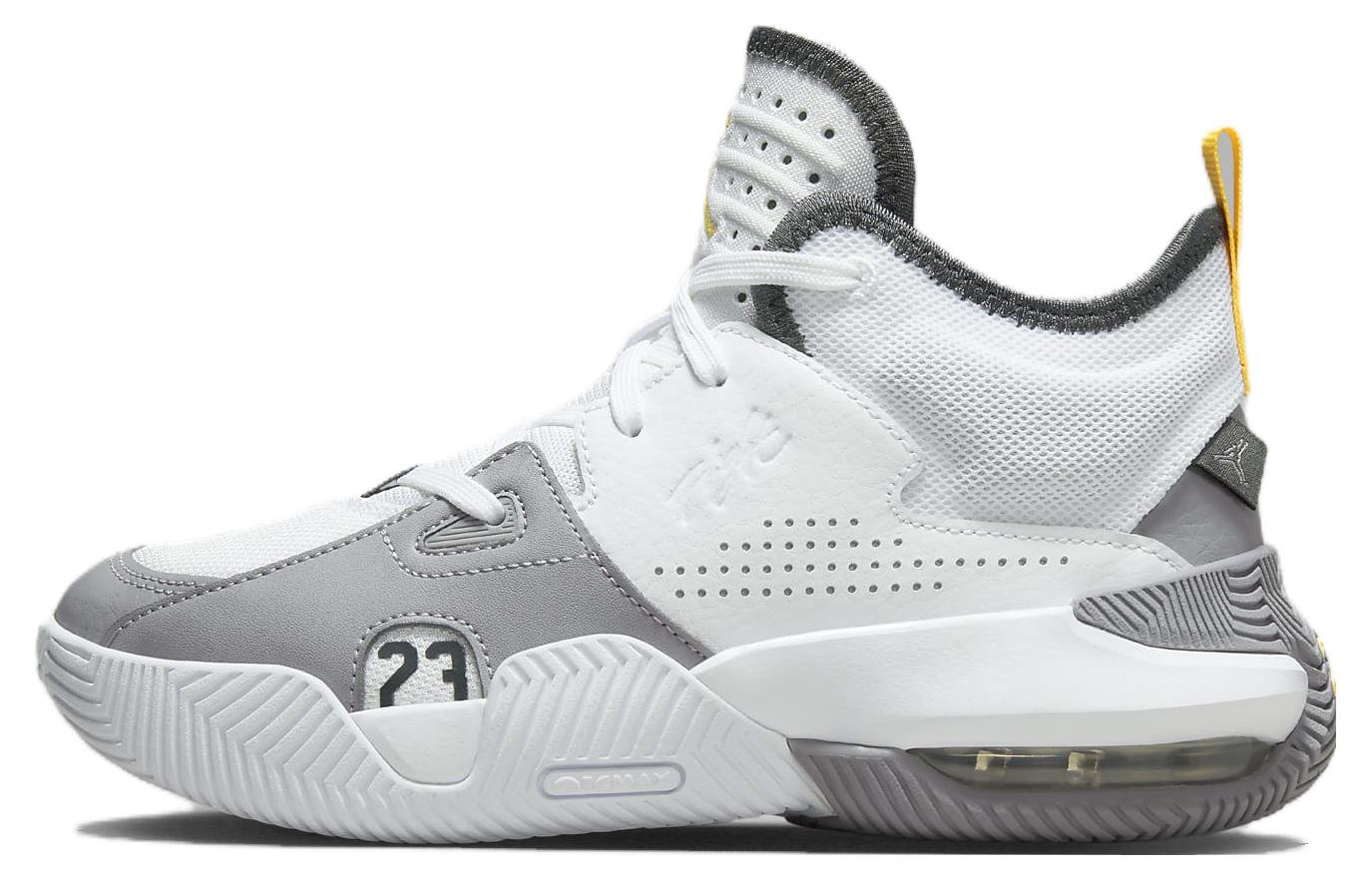 Jordan Air Stay Loyal 2 'White Cement Grey Gold' GS
Jordan Air Stay Loyal 2 'White Cement Grey Gold' GS