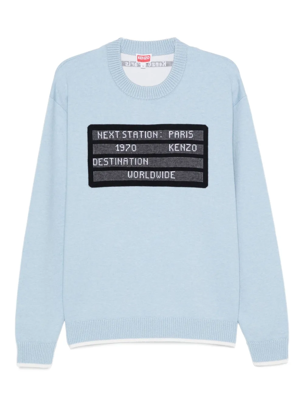 Шерстяной свитер KENZO, синий
Шерстяной свитер KENZO, синий