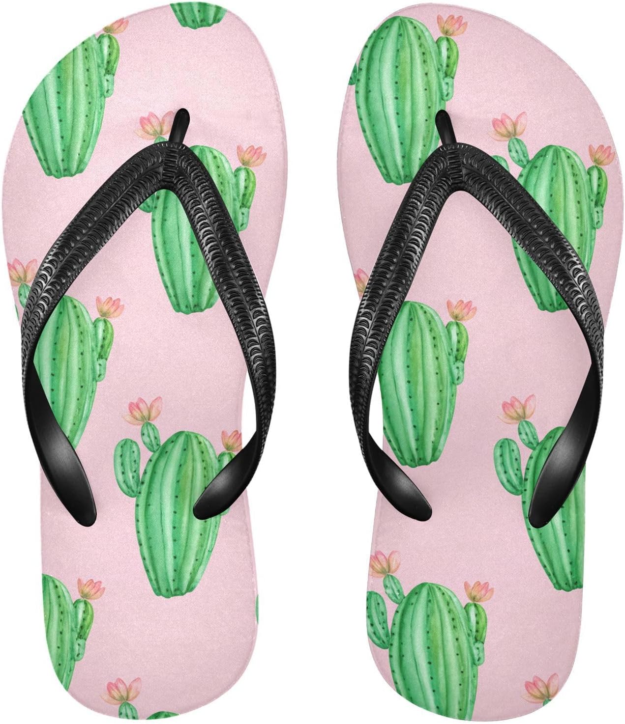 Женские и мужские пляжные шлепанцы Cactus Plant Pink с резиновой подошвой, противоскользящие летние тапочки для прогулок Sinestour
Женские и мужские пляжные шлепанцы Cactus Plant Pink с резиновой подошвой, противоскользящие летние тапочки для прогулок Sinestour