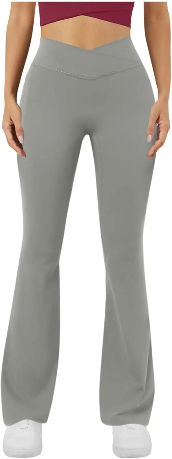 Xiaojmake Flare Leggings для женщин, кроссовер высокая талия, с карманами
Xiaojmake Flare Leggings для женщин, кроссовер высокая талия, с карманами