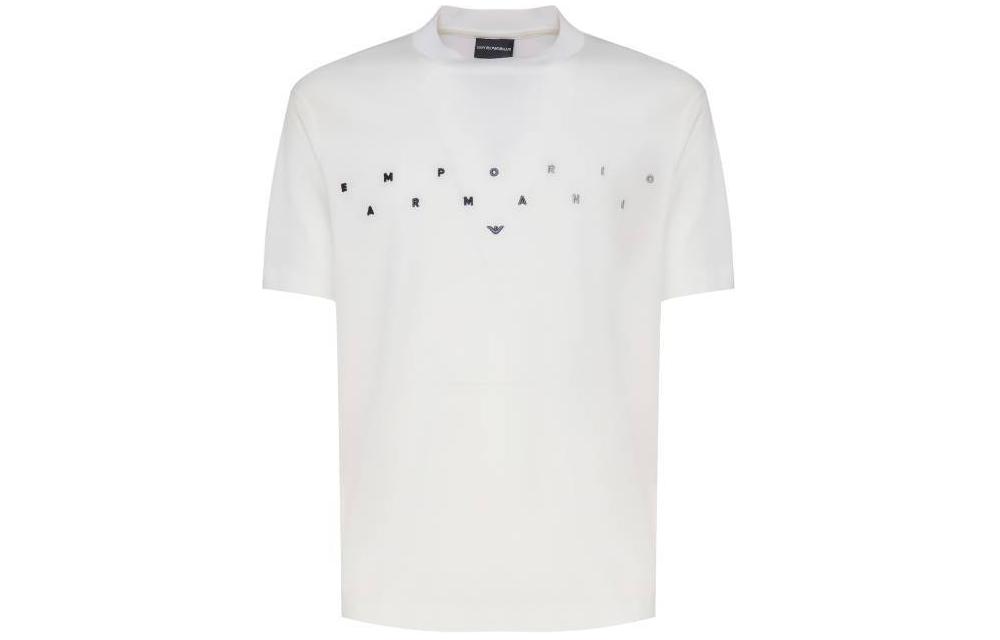 Футболка с вышитым логотипом EMPORIO ARMANI, белая
Футболка с вышитым логотипом EMPORIO ARMANI, белая