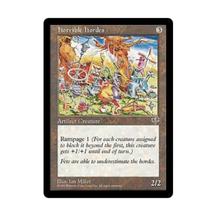 CCG Ужасные орды (U), MTG - Mirage
CCG Ужасные орды (U), MTG - Mirage