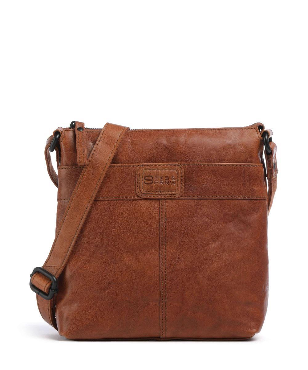 Сумка через плечо Bronco Deborah из мелкозернистой кожи Spikes & Sparrow, коричневый 
Сумка через плечо Bronco Deborah из мелкозернистой кожи Spikes & Sparrow, коричневый