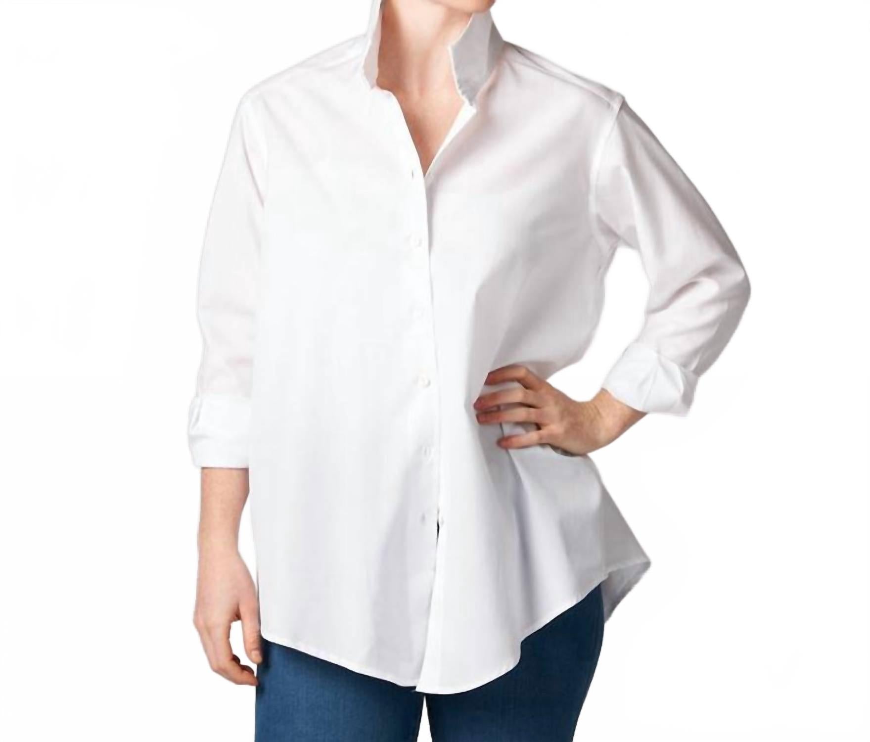 Джоан Легкая Рубашка со Стоячим Воротником из Прозрачного Шелка с Серебром Jill McGowan 
Джоан Легкая Рубашка со Стоячим Воротником из Прозрачного Шелка с Серебром Jill McGowan