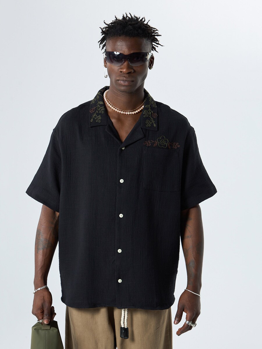 Рубашка на пуговицах Comfort fit VAMOS CLO, черный
Рубашка на пуговицах Comfort fit VAMOS CLO, черный