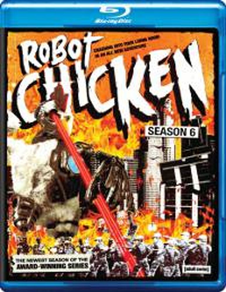 Диск DVD Robot Chicken: Season Six (2pc) / (ac3 Dol 2pk)
Диск DVD Robot Chicken: Season Six (2pc) / (ac3 Dol 2pk)