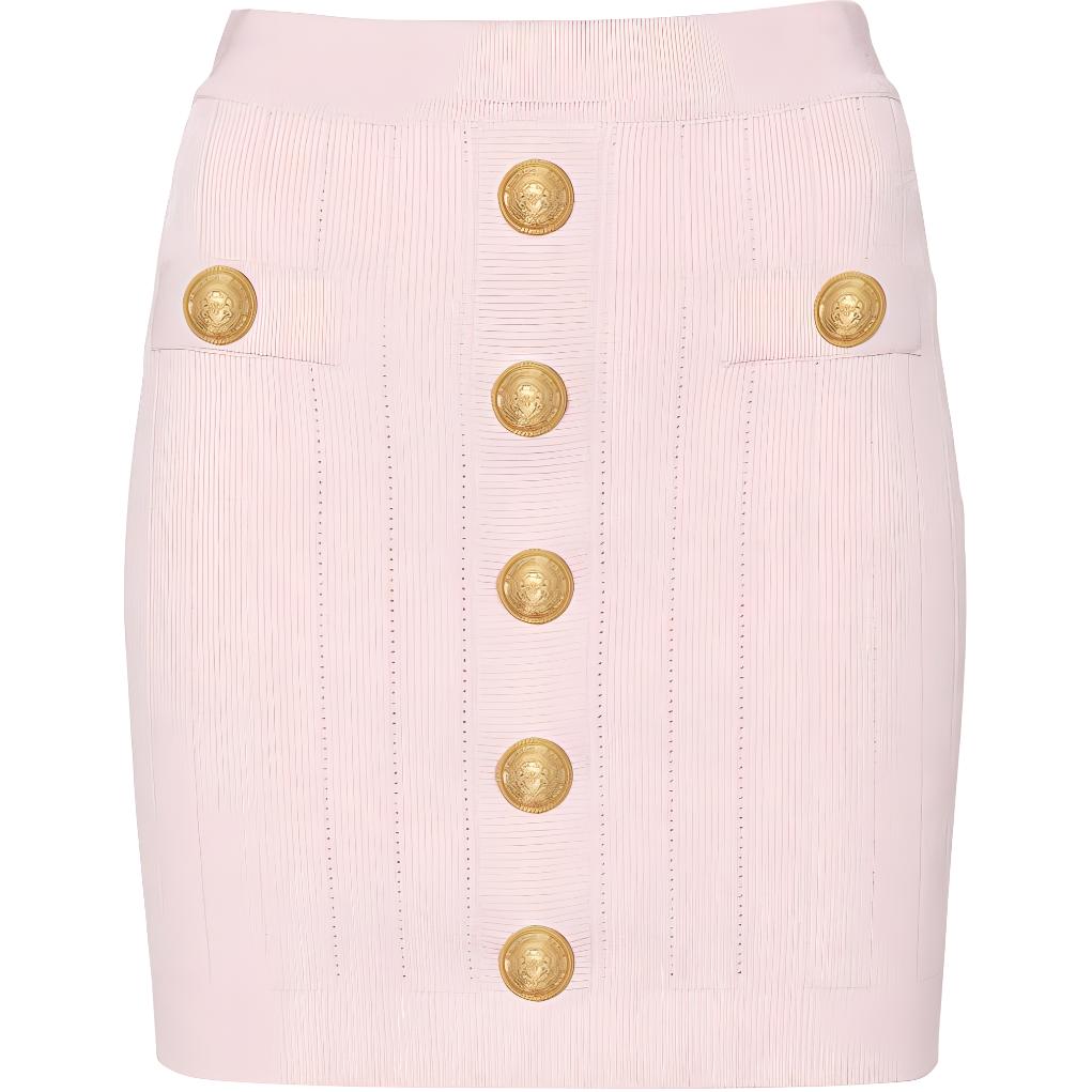 Мини-юбка с высокой талией BALMAIN, светло-розовый
Мини-юбка с высокой талией BALMAIN, светло-розовый
