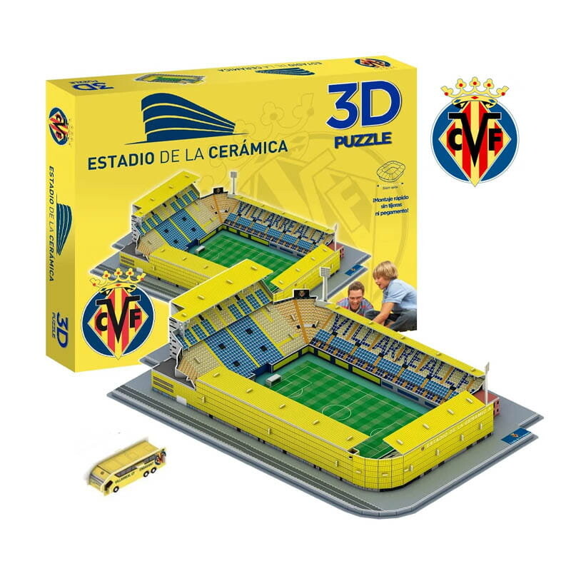 Футбольный стадион - Вильярреал - 3D пазл 98 деталей - модель клуба HABARRI
Футбольный стадион - Вильярреал - 3D пазл 98 деталей - модель клуба HABARRI