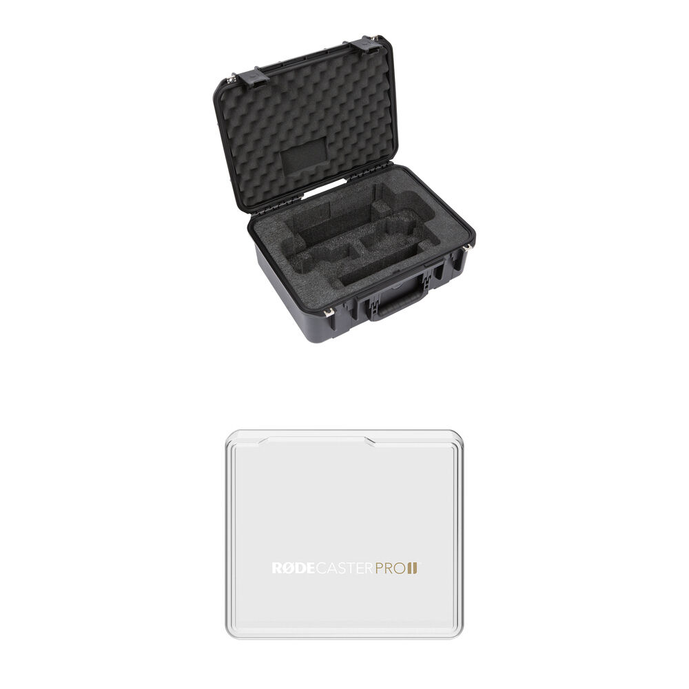 SKB iSeries RODECaster Pro II Hard-Shell Case Kit with
SKB iSeries RODECaster Pro II Hard-Shell Case Kit with