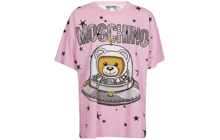 MOSCHINO Футболка SS21 женская розовая
MOSCHINO Футболка SS21 женская розовая