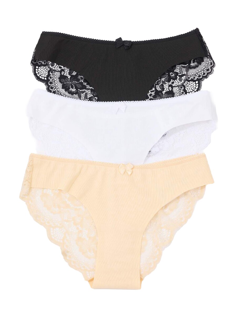 Трусы Trendyol, Chamois/Black/White
Трусы Trendyol, Chamois/Black/White