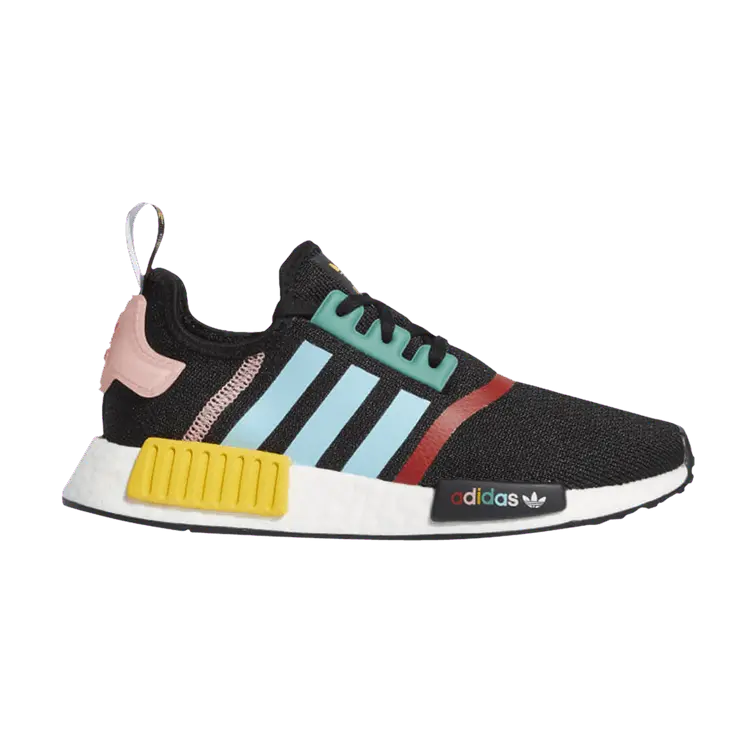 Кроссовки adidas NMD_R1 J 'Black Light Aqua', черный
Кроссовки adidas NMD_R1 J 'Black Light Aqua', черный