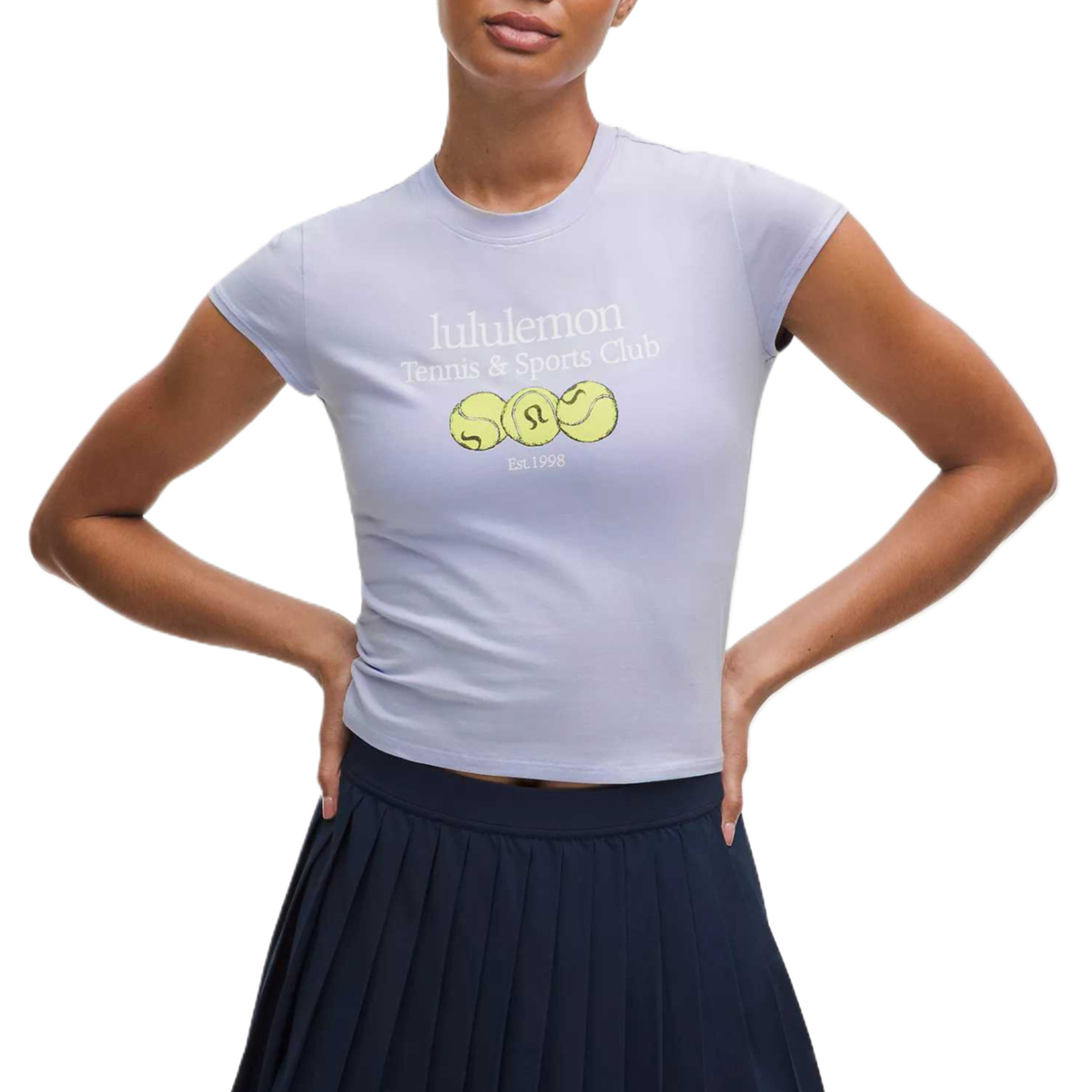 Обычная футболка женская Lululemon, синий
Обычная футболка женская Lululemon, синий