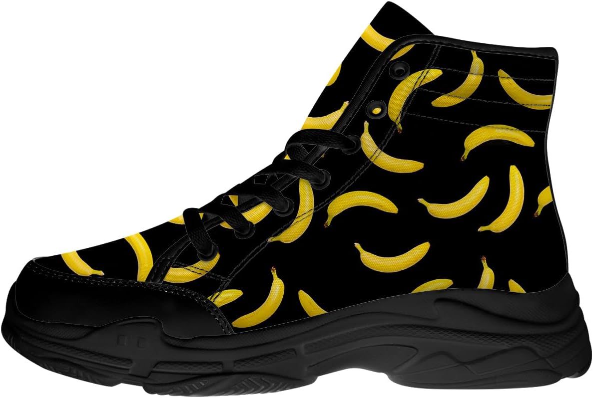 Мужские высокие кеды Banana, желтые тканевые кроссовки на платформе с шнуровкой, подарки для него и для нее Generic
Мужские высокие кеды Banana, желтые тканевые кроссовки на платформе с шнуровкой, подарки для него и для нее Generic