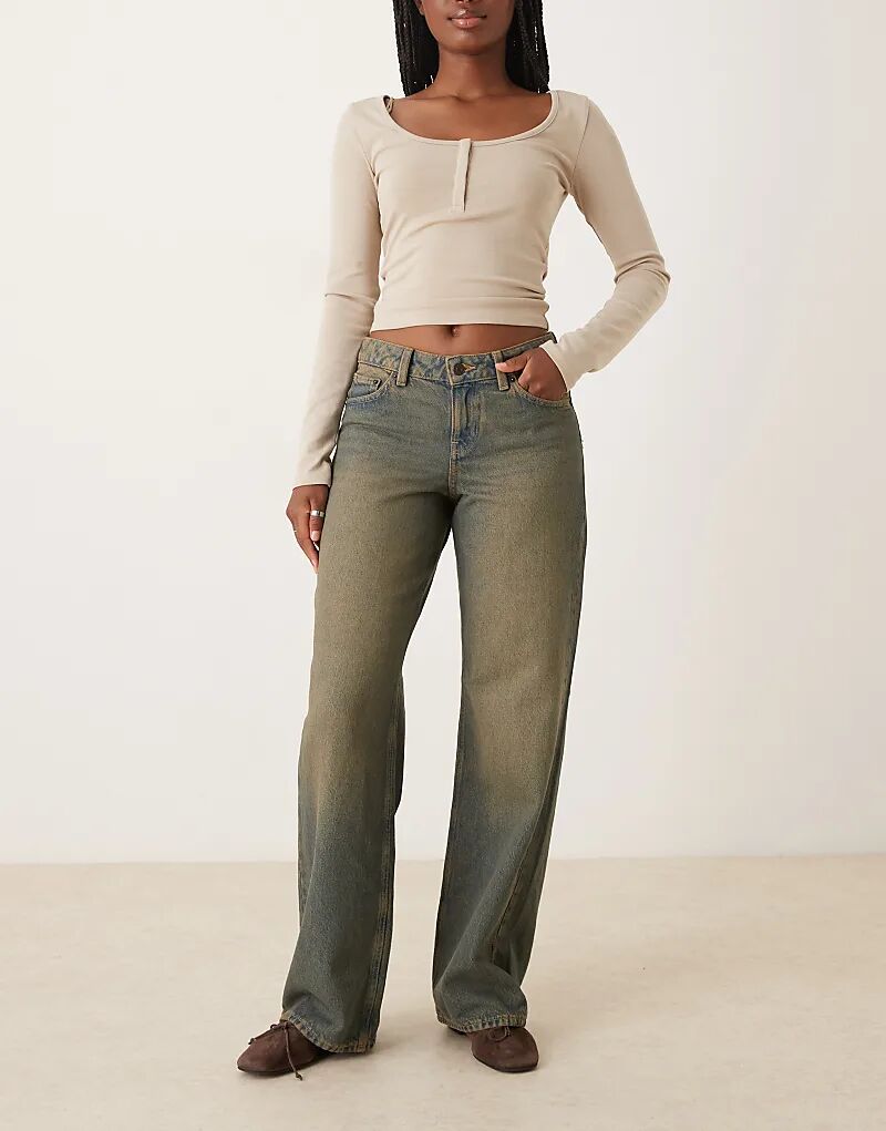 Джинсы JJXX Palermo свободного кроя с низкой посадкой, темного цвета, винтажная стирка
Джинсы JJXX Palermo свободного кроя с низкой посадкой, темного цвета, винтажная стирка