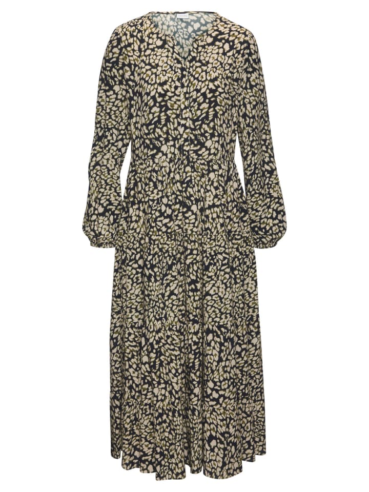 LASCANA Длинное платье темно-синего цвета с леопардовым принтом
LASCANA Длинное платье темно-синего цвета с леопардовым принтом