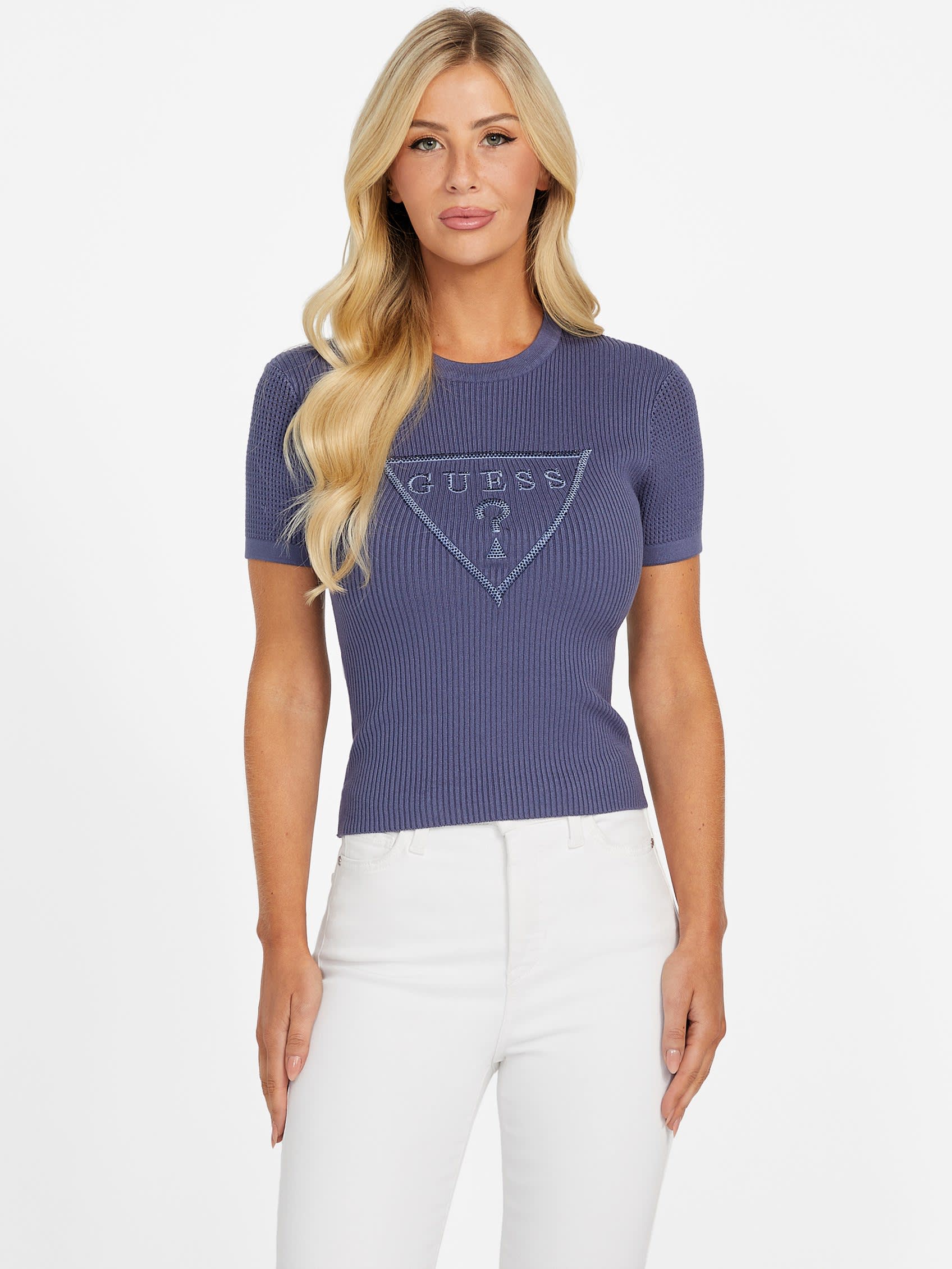 Эко Амайра Лого Свитер Топ Guess Factory, Lupine
Эко Амайра Лого Свитер Топ Guess Factory, Lupine