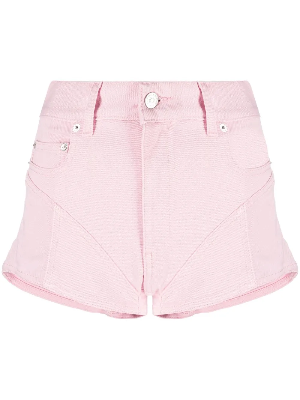 Джинсовые шорты Spiral со вставками Mugler, розовый
Джинсовые шорты Spiral со вставками Mugler, розовый