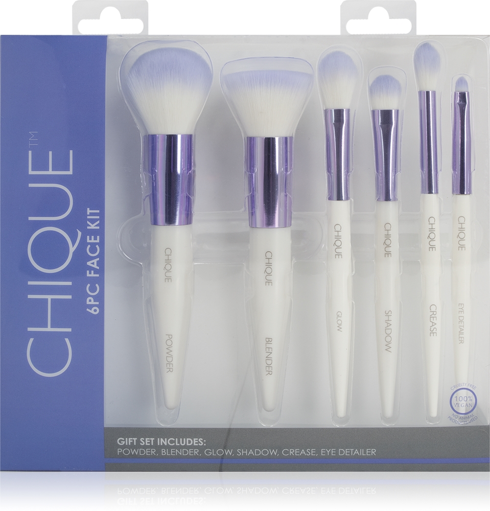 Набор кистей для лица и глаз Chique Studio Royal And Langnickel, 6 шт
Набор кистей для лица и глаз Chique Studio Royal And Langnickel, 6 шт