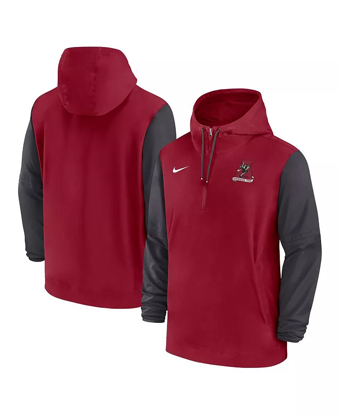 Мужская полузастегивающаяся толстовка Alabama Tide 2024 Sideline Pregame Player цвета малиновый Nike
Мужская полузастегивающаяся толстовка Alabama Tide 2024 Sideline Pregame Player цвета малиновый Nike