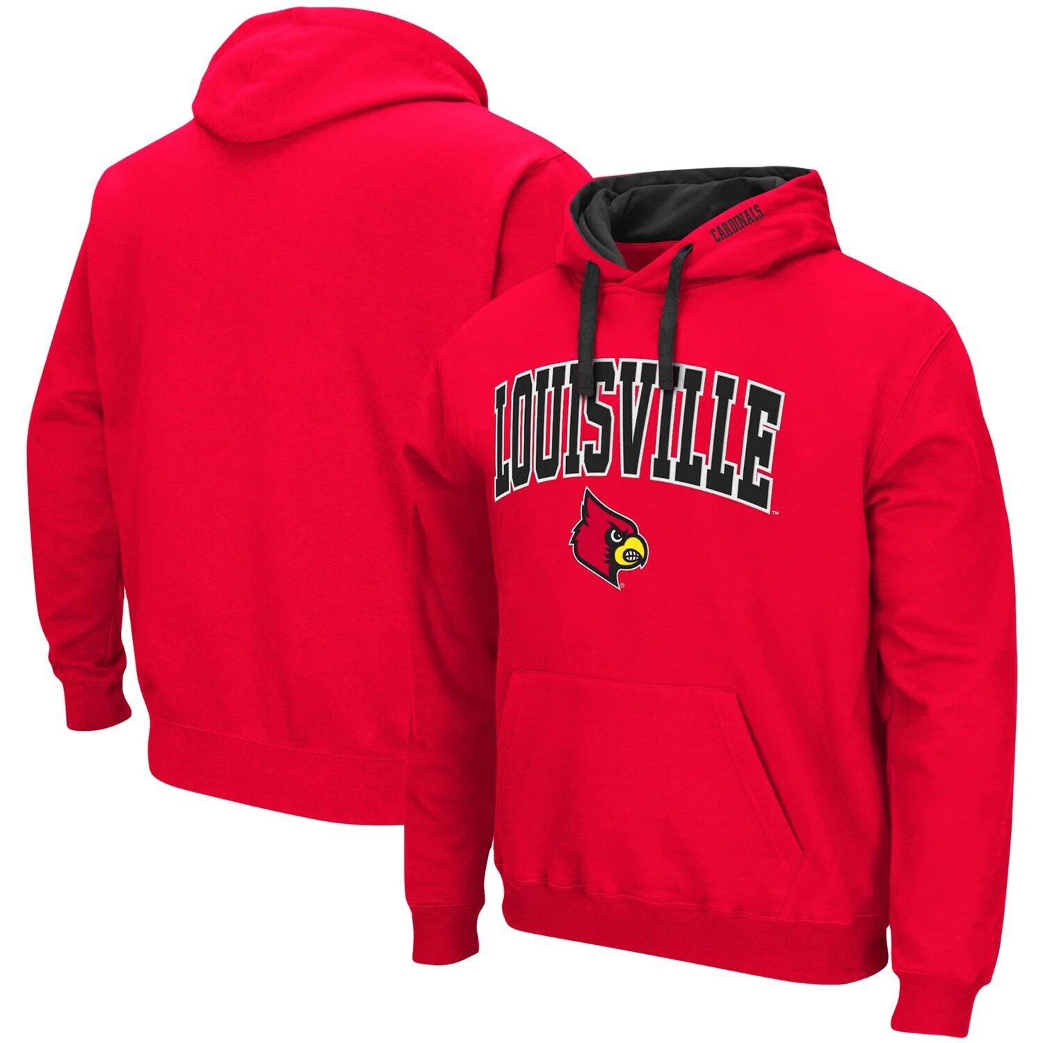 Мужской красный пуловер с капюшоном Louisville Cardinals Big & Tall Arch & Logo 2.0 Colosseum
Мужской красный пуловер с капюшоном Louisville Cardinals Big & Tall Arch & Logo 2.0 Colosseum