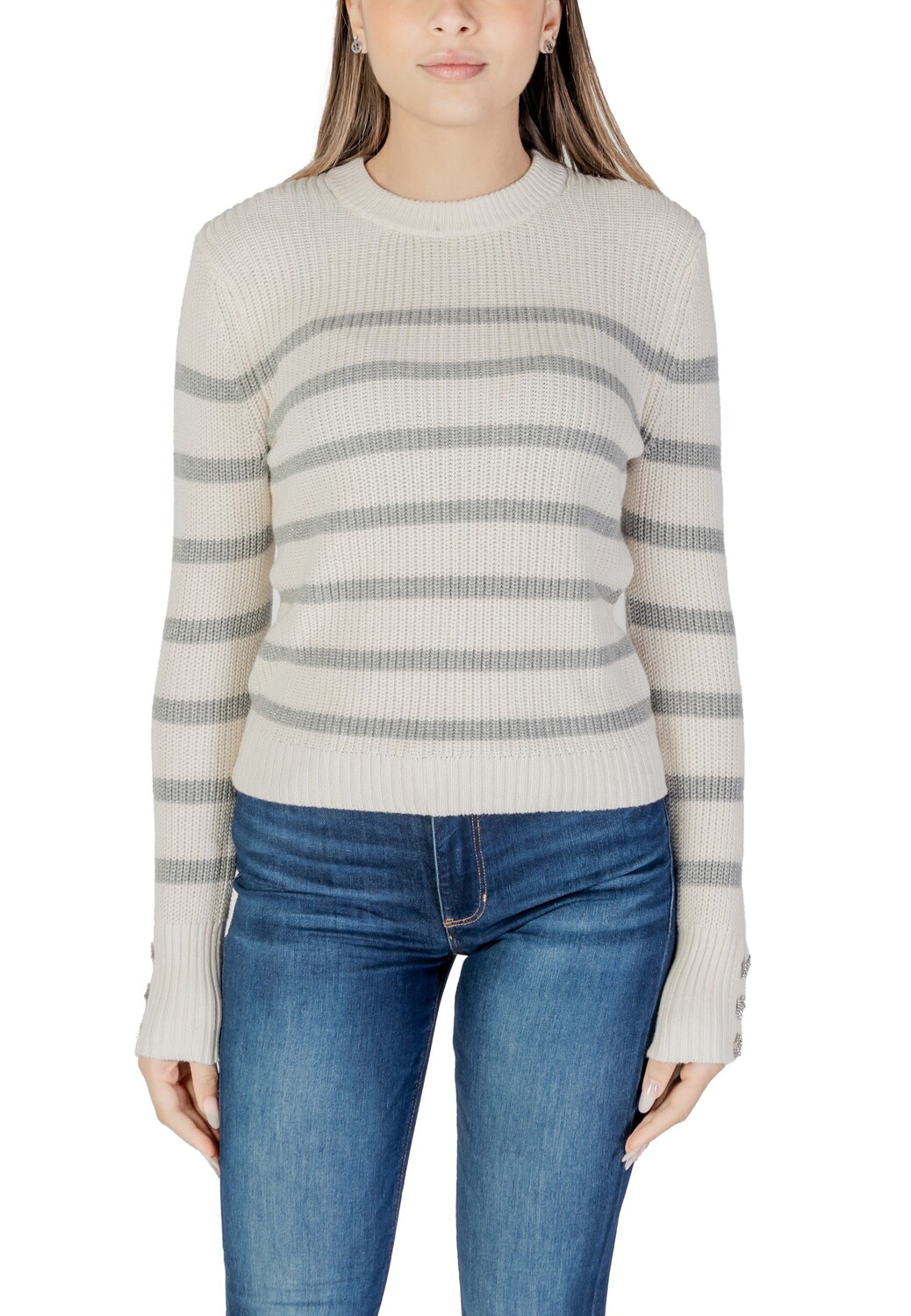 Джемпер женский Morgan Lane в полоску, бежевый
Джемпер женский Morgan Lane в полоску, бежевый