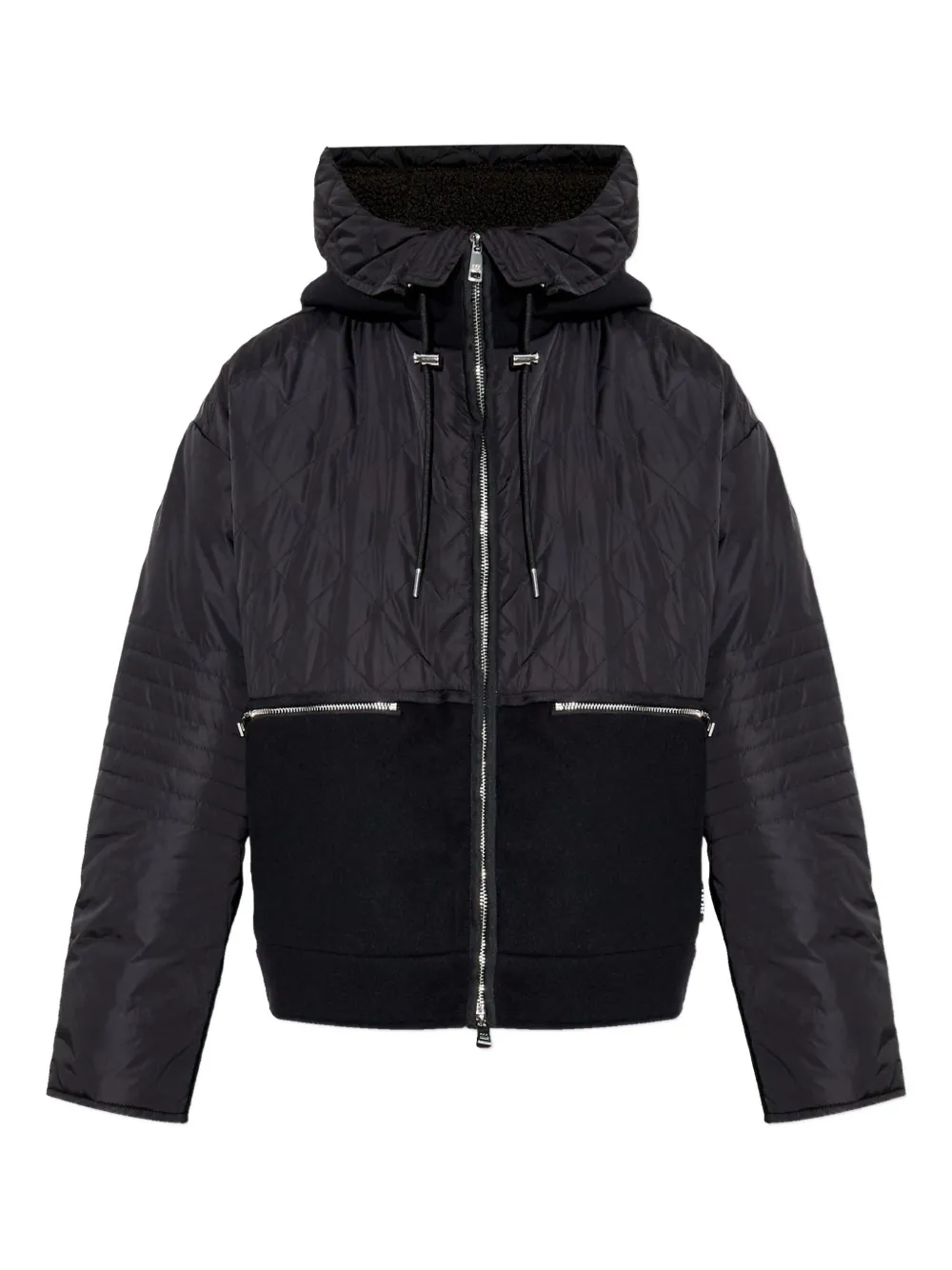 Пуховик с узором Add, черный
Пуховик с узором Add, черный