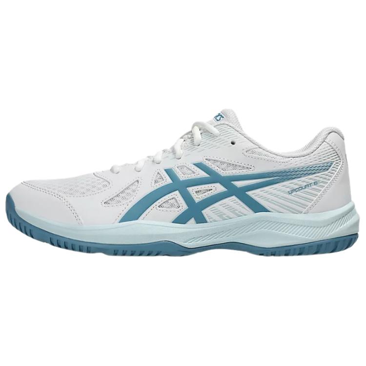ASICS UPCOURT 6 Дышащие волейбольные кроссовки для мужчин бело-синие
ASICS UPCOURT 6 Дышащие волейбольные кроссовки для мужчин бело-синие