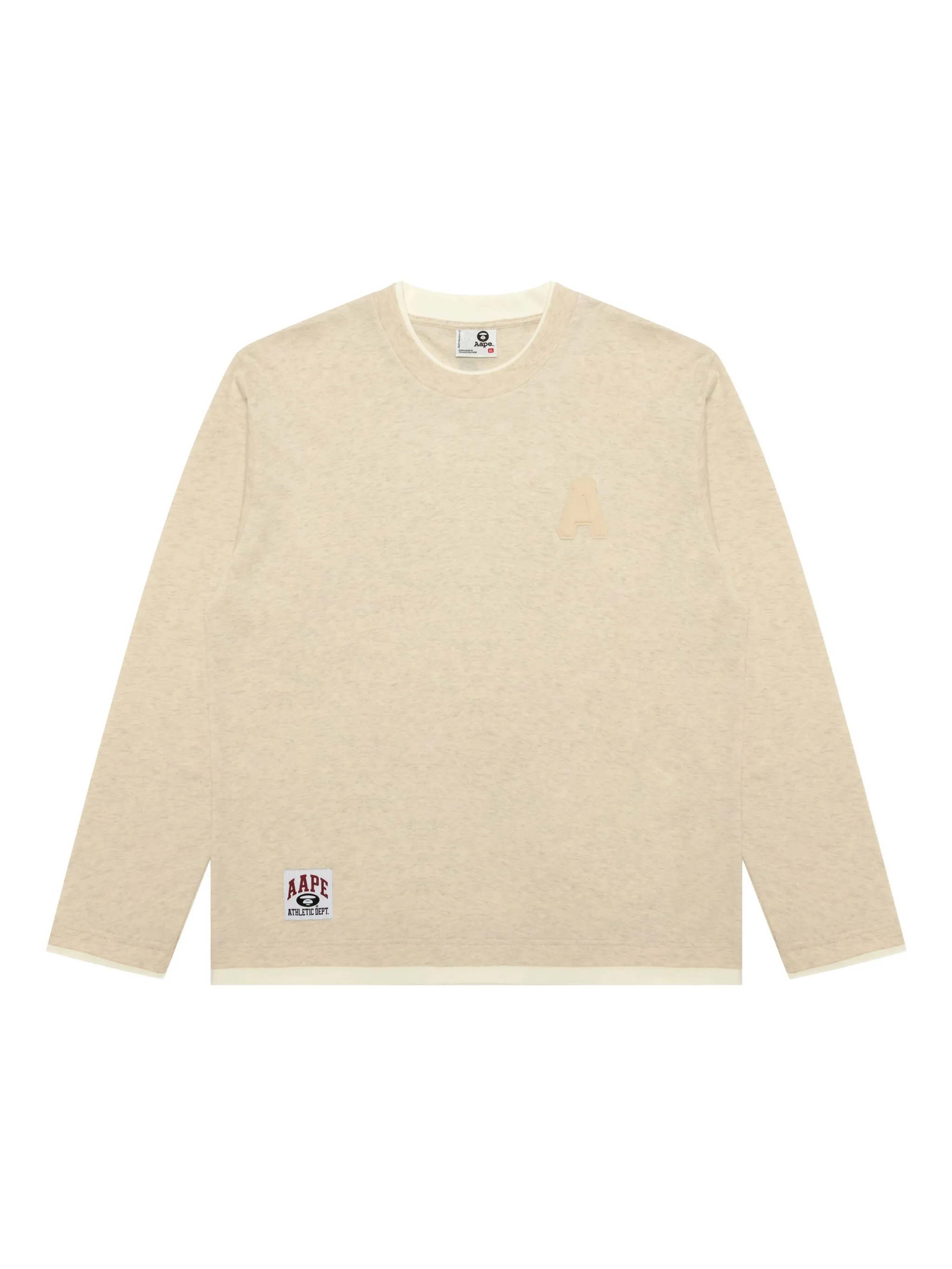 Футболка с длинными рукавами Aape By A Bathing Ape, бежевый
Футболка с длинными рукавами Aape By A Bathing Ape, бежевый