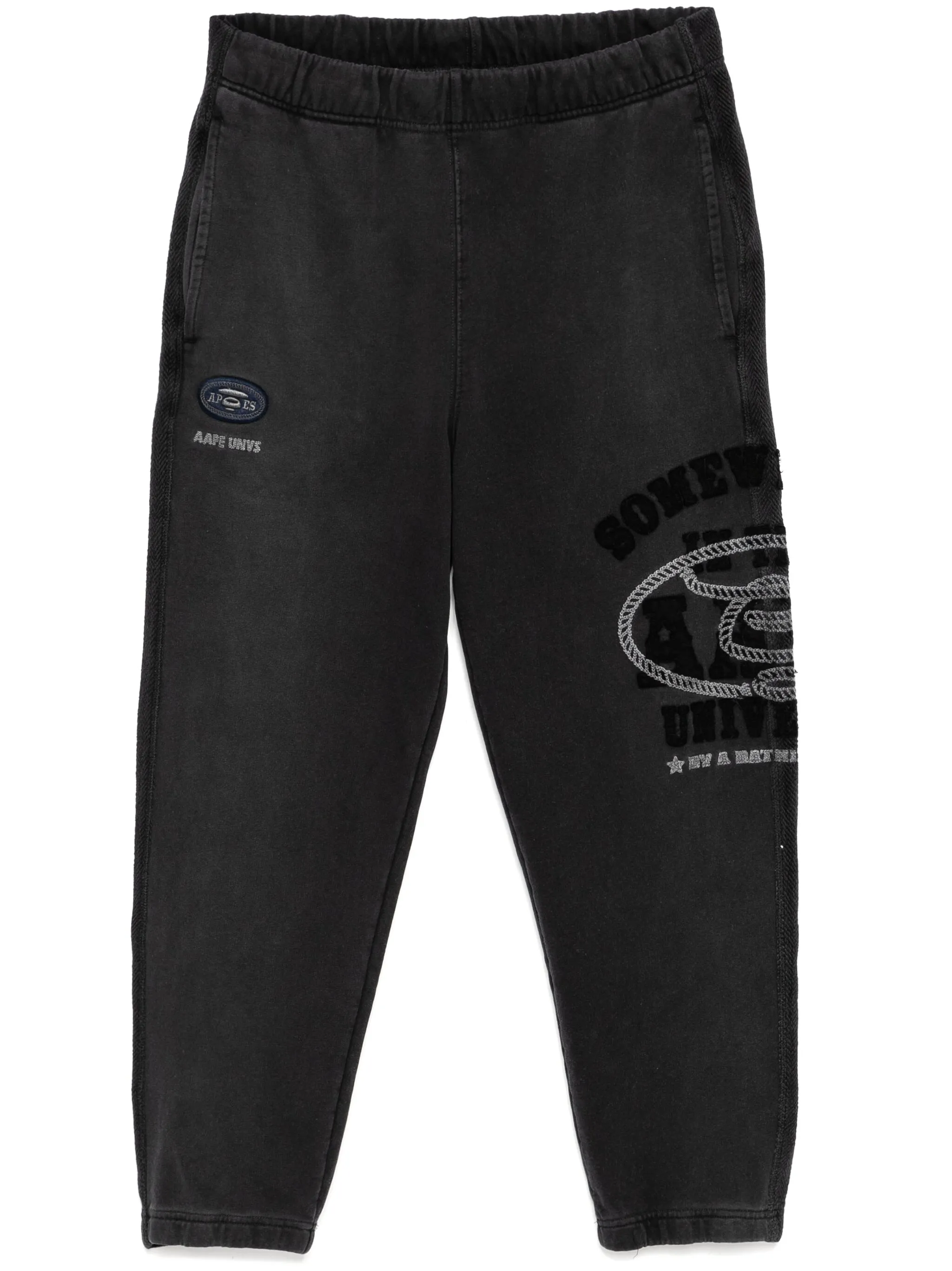 Спортивные брюки с нашивками Aape By A Bathing Ape, черный
Спортивные брюки с нашивками Aape By A Bathing Ape, черный