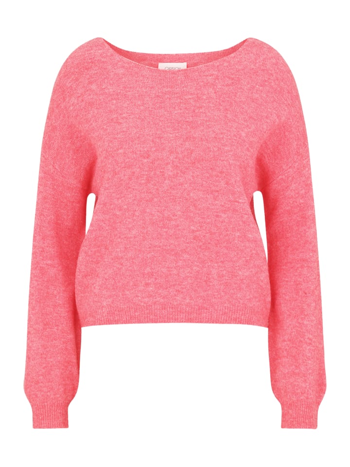 Вязаный свитер с круглым вырезом в цвете Ярко-красный меланж CARTOON
Вязаный свитер с круглым вырезом в цвете Ярко-красный меланж CARTOON