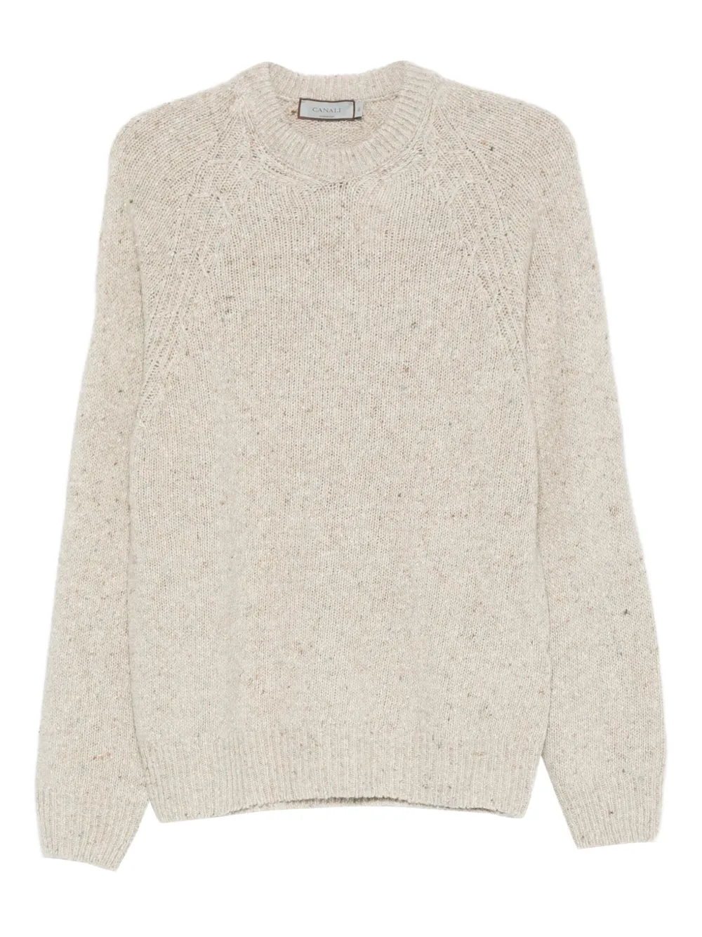 Свитер с круглым вырезом Canali, нейтральный
Свитер с круглым вырезом Canali, нейтральный