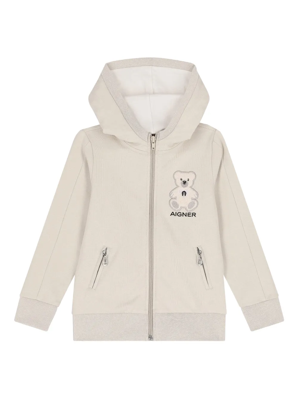 Спортивный костюм с вышитым логотипом Aigner Kids, нейтральный
Спортивный костюм с вышитым логотипом Aigner Kids, нейтральный