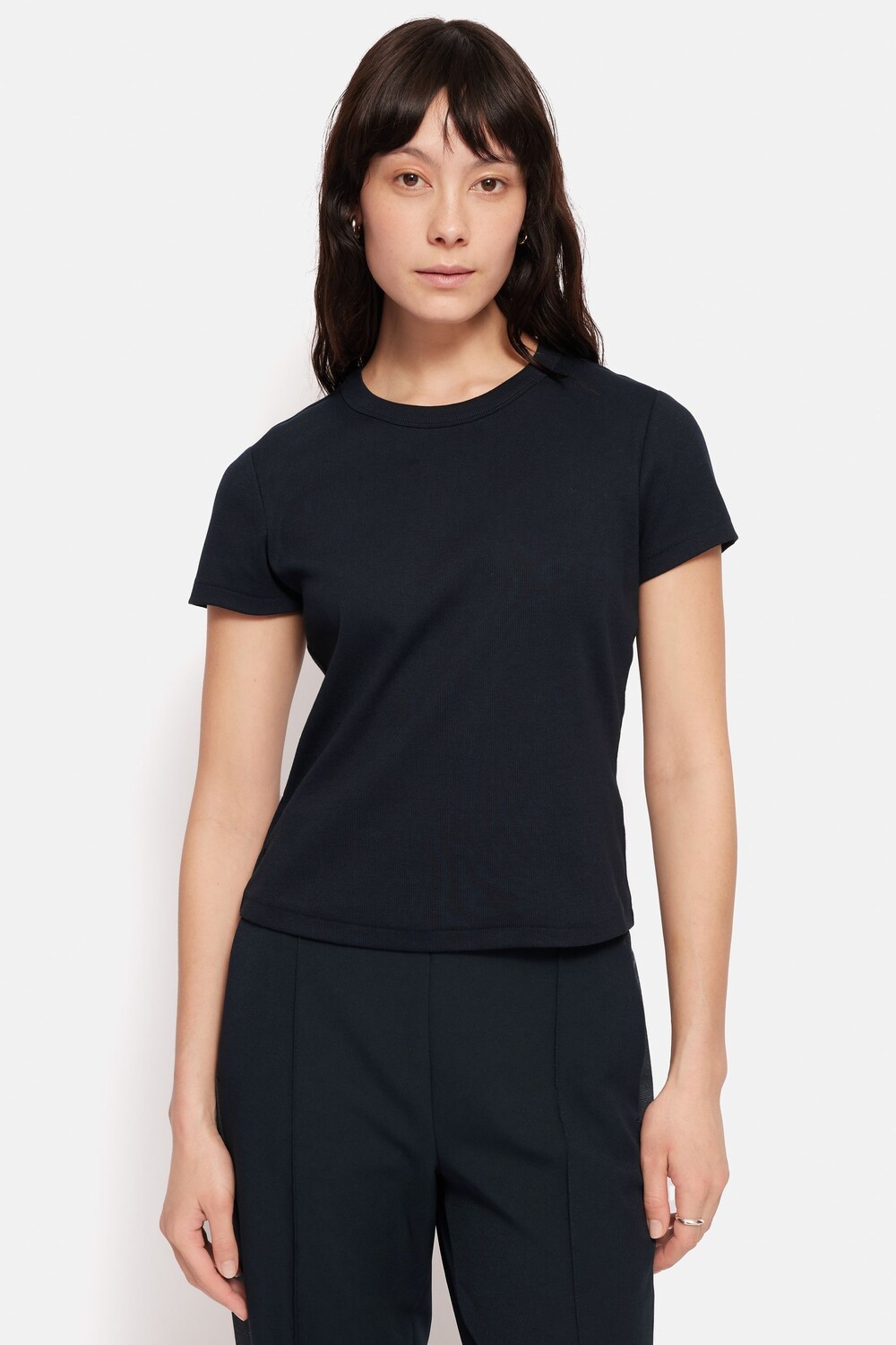 Хлопковая детская футболка с приталенными джинсами Jigsaw, синий
Хлопковая детская футболка с приталенными джинсами Jigsaw, синий