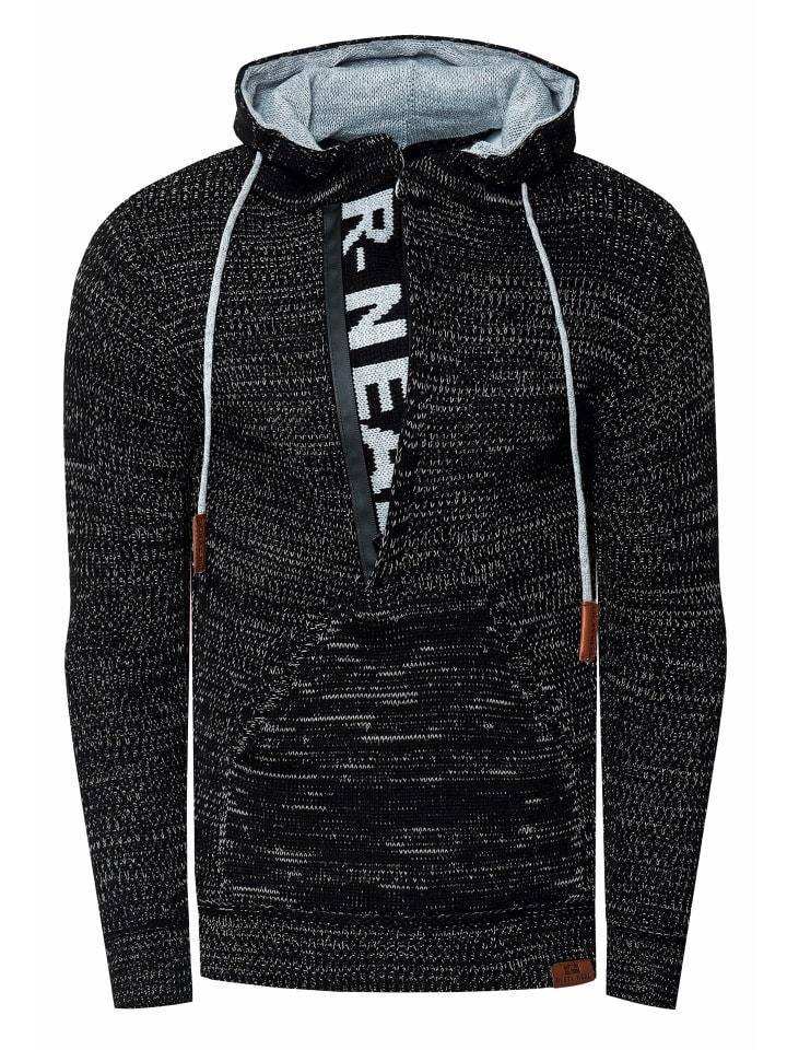 Облегающий свитер с капюшоном из плотной вязки на молнии 1/2, цвет черный/серый Rusty Neal
Облегающий свитер с капюшоном из плотной вязки на молнии 1/2, цвет черный/серый Rusty Neal