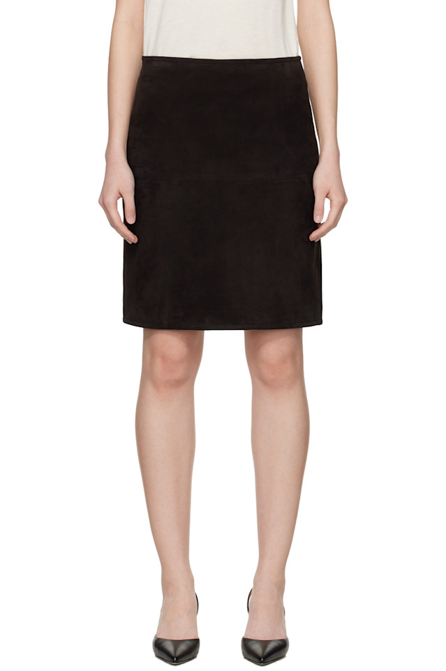 Loulou De Saison Коричневая замшевая юбка-карандаш миди Engel
Loulou De Saison Коричневая замшевая юбка-карандаш миди Engel