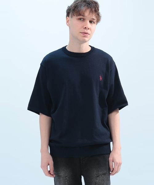 U.S. POLO ASSN. Футболка с коротким рукавом и круглым вырезом, US POLO ASSN., темно-синий
U.S. POLO ASSN. Футболка с коротким рукавом и круглым вырезом, US POLO ASSN., темно-синий