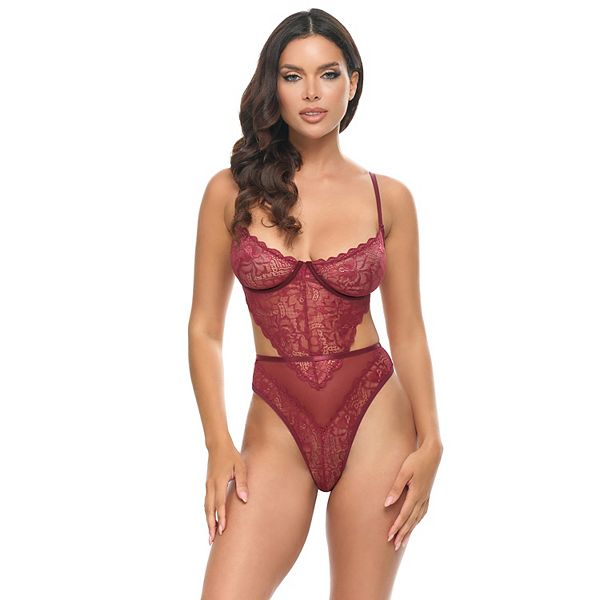 Женский кружевной тедди с V-образным вырезом 51-12062 Oh La La Cheri
Женский кружевной тедди с V-образным вырезом 51-12062 Oh La La Cheri