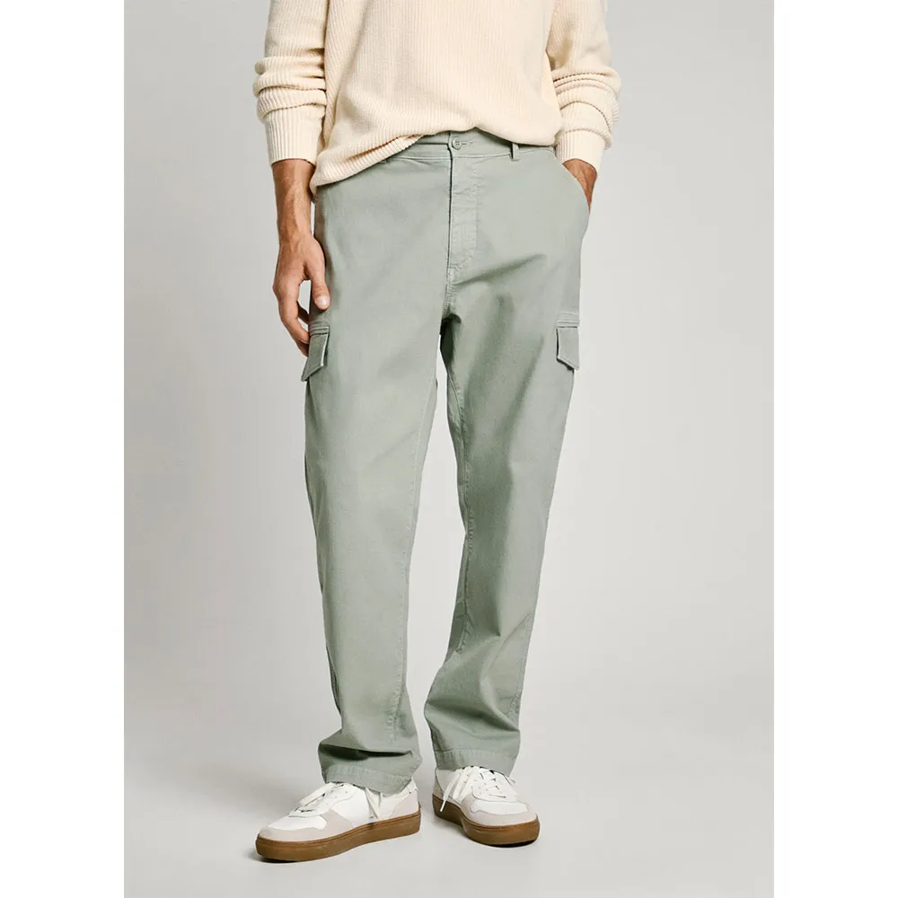 Брюки Pepe Jeans Seasonal cargo, зеленый
Брюки Pepe Jeans Seasonal cargo, зеленый