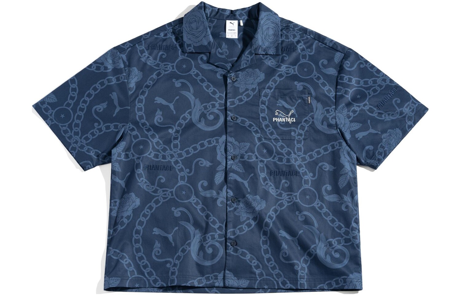 Рубашка из серии Phantaci X Phantaci Cobranded Series, унисекс, твид, синяя Puma, синий
Рубашка из серии Phantaci X Phantaci Cobranded Series, унисекс, твид, синяя Puma, синий
