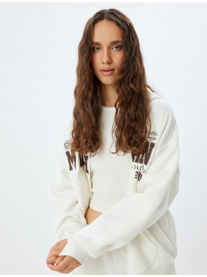 Толстовка KOTON, экрю
Толстовка KOTON, экрю