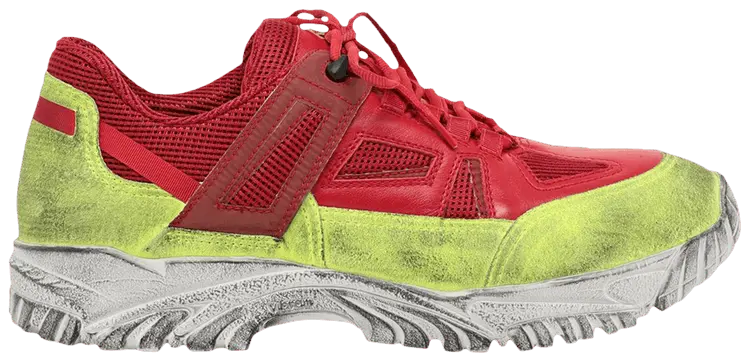 Кроссовки Maison Margiela Security Dirty Treatment Sneakers 'Red Yellow', красный 
Кроссовки Maison Margiela Security Dirty Treatment Sneakers 'Red Yellow', красный