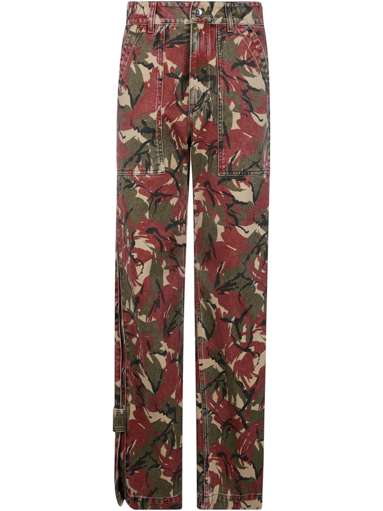 Джинсы Rabanne с камуфляжным принтом, красный
Джинсы Rabanne с камуфляжным принтом, красный