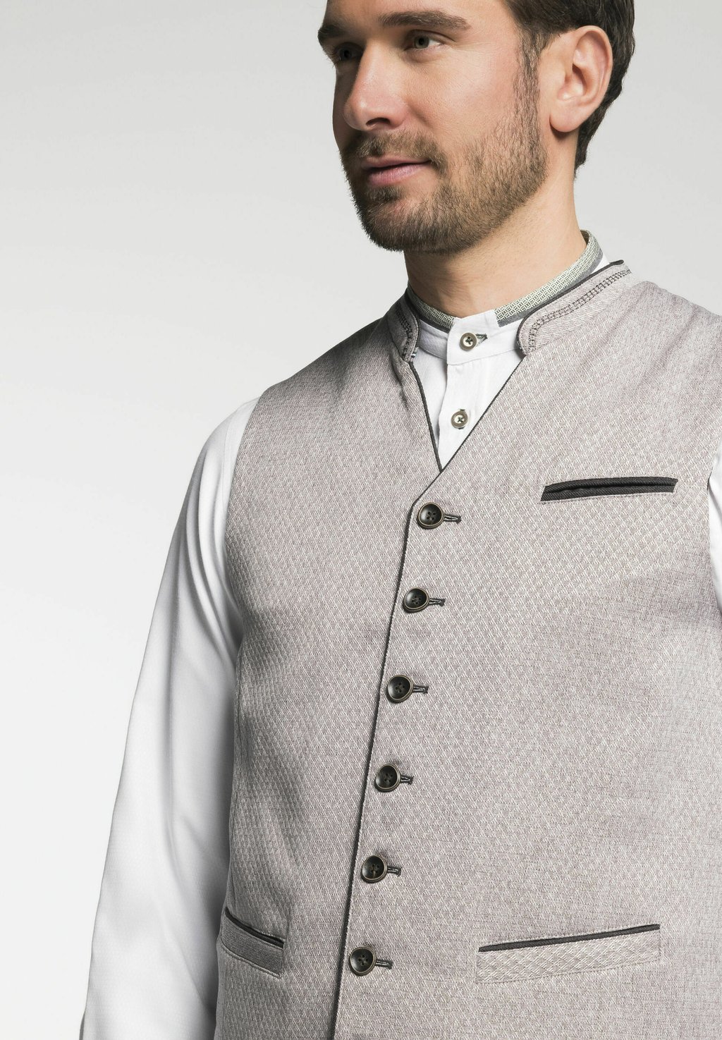 Костюмный жилет Spieth & Wensky, серо-коричневый
Костюмный жилет Spieth & Wensky, серо-коричневый