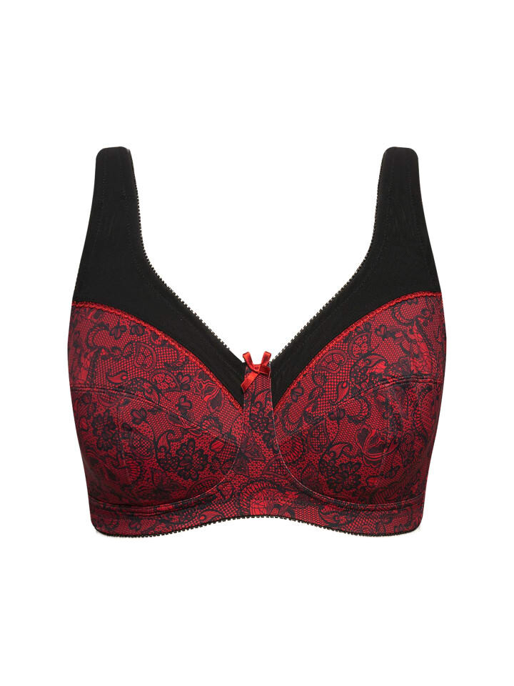 Бюстгальтер на косточках Ulla Popken Entlastungs-BH, черный
Бюстгальтер на косточках Ulla Popken Entlastungs-BH, черный