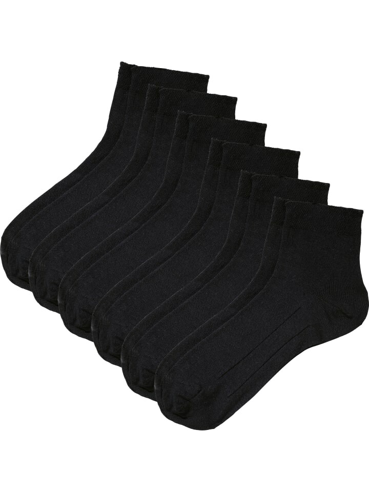 Носки Erwin Müller Unisex Kurz 6 Paar, черный
Носки Erwin Müller Unisex Kurz 6 Paar, черный