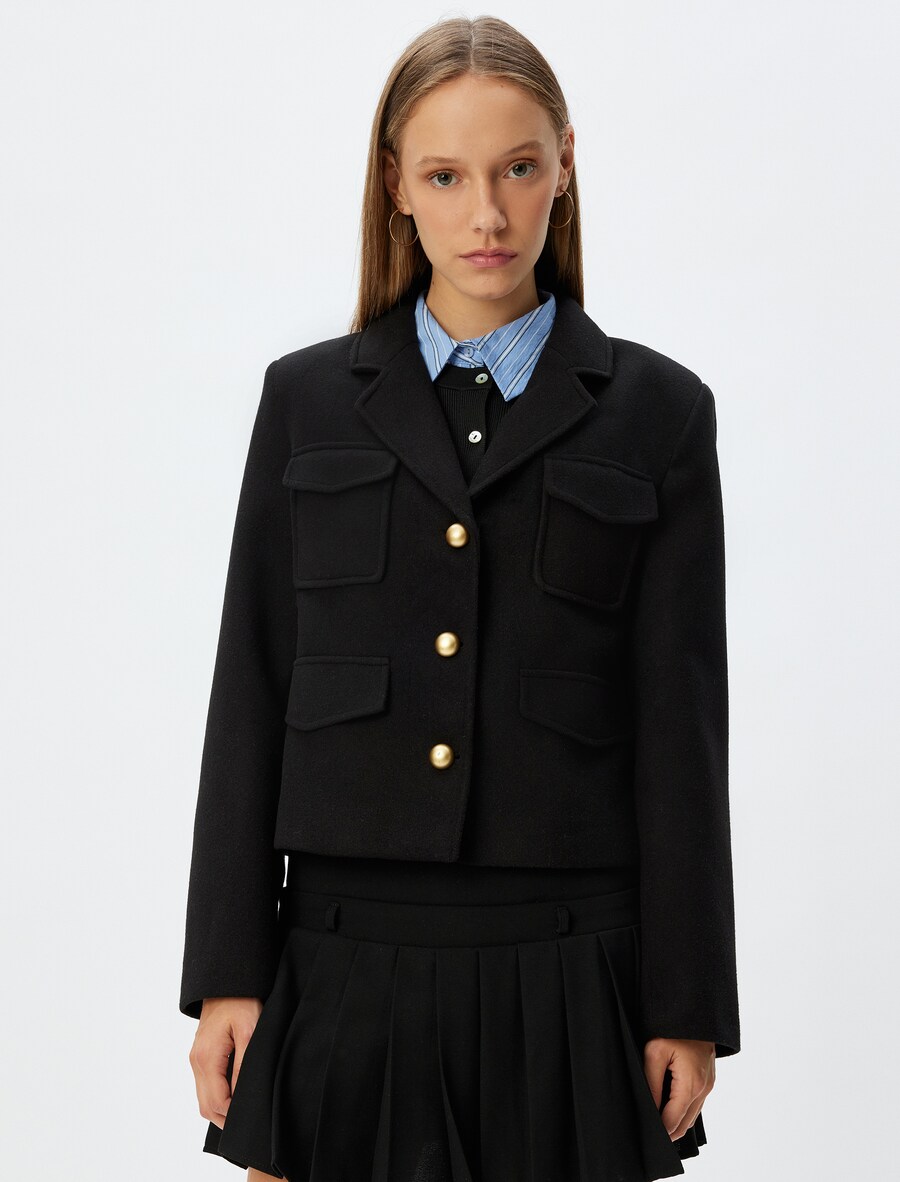 Куртка межсезонная Koton, черный
Куртка межсезонная Koton, черный