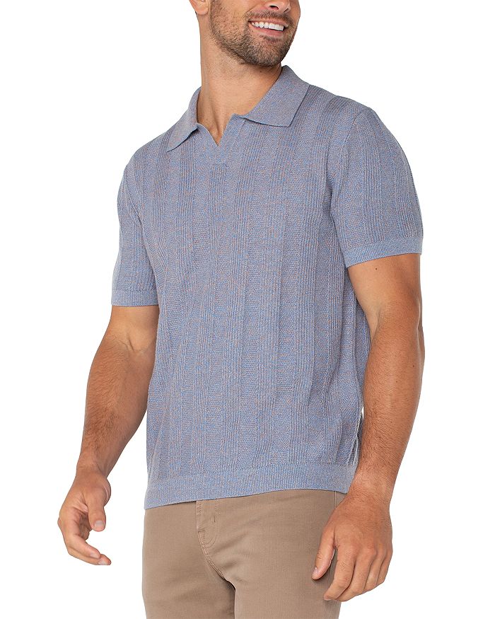 Короткий рукав Джонни Воротник Свитер Трикотажное Поло Liverpool Los Angeles, синий
Короткий рукав Джонни Воротник Свитер Трикотажное Поло Liverpool Los Angeles, синий