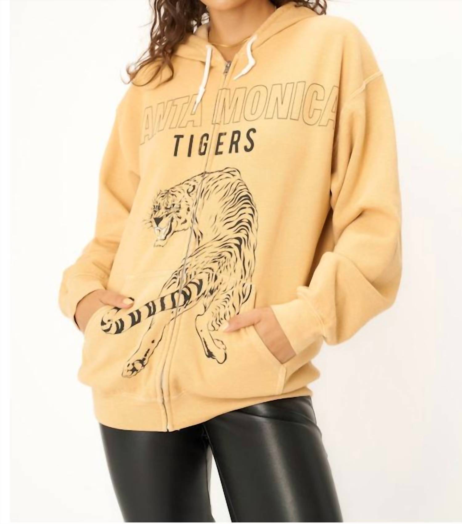 Толстовка с капюшоном Santa Monica Tigers Zip в цвете Dw Honey Mustard PROJECT SOCIAL T
Толстовка с капюшоном Santa Monica Tigers Zip в цвете Dw Honey Mustard PROJECT SOCIAL T